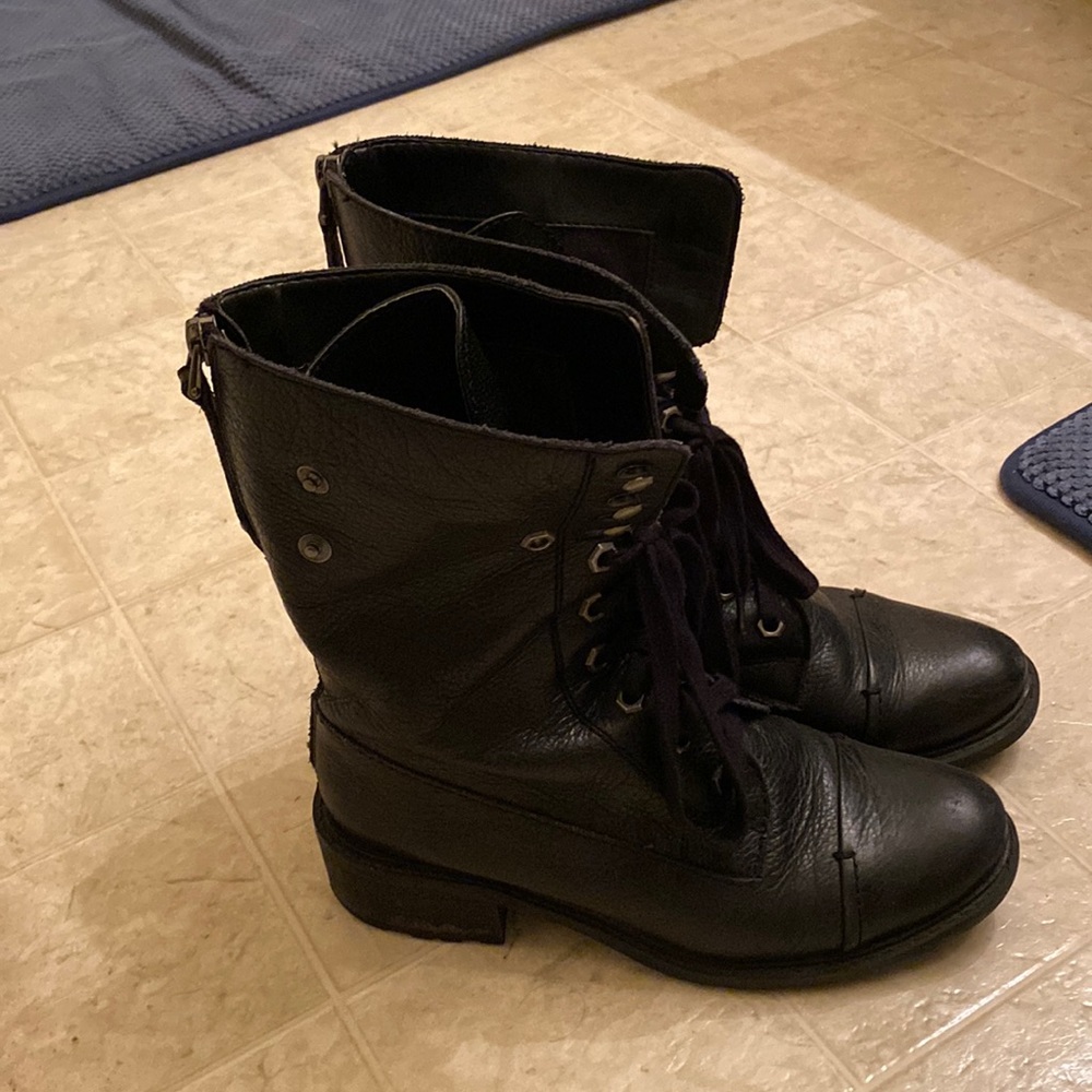Sam Edelman combat boots